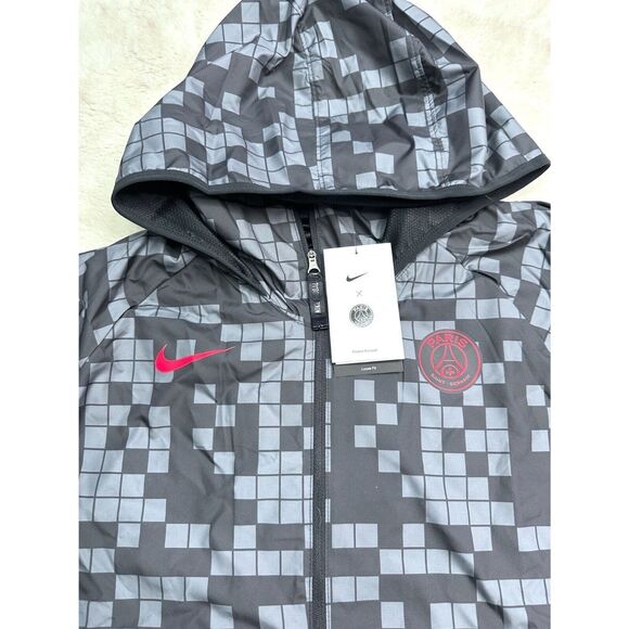Nike Women's Large Paris Saint-Germain Hooded Soccer Jacket DB8139-025 NEW - Picture 4 of 12